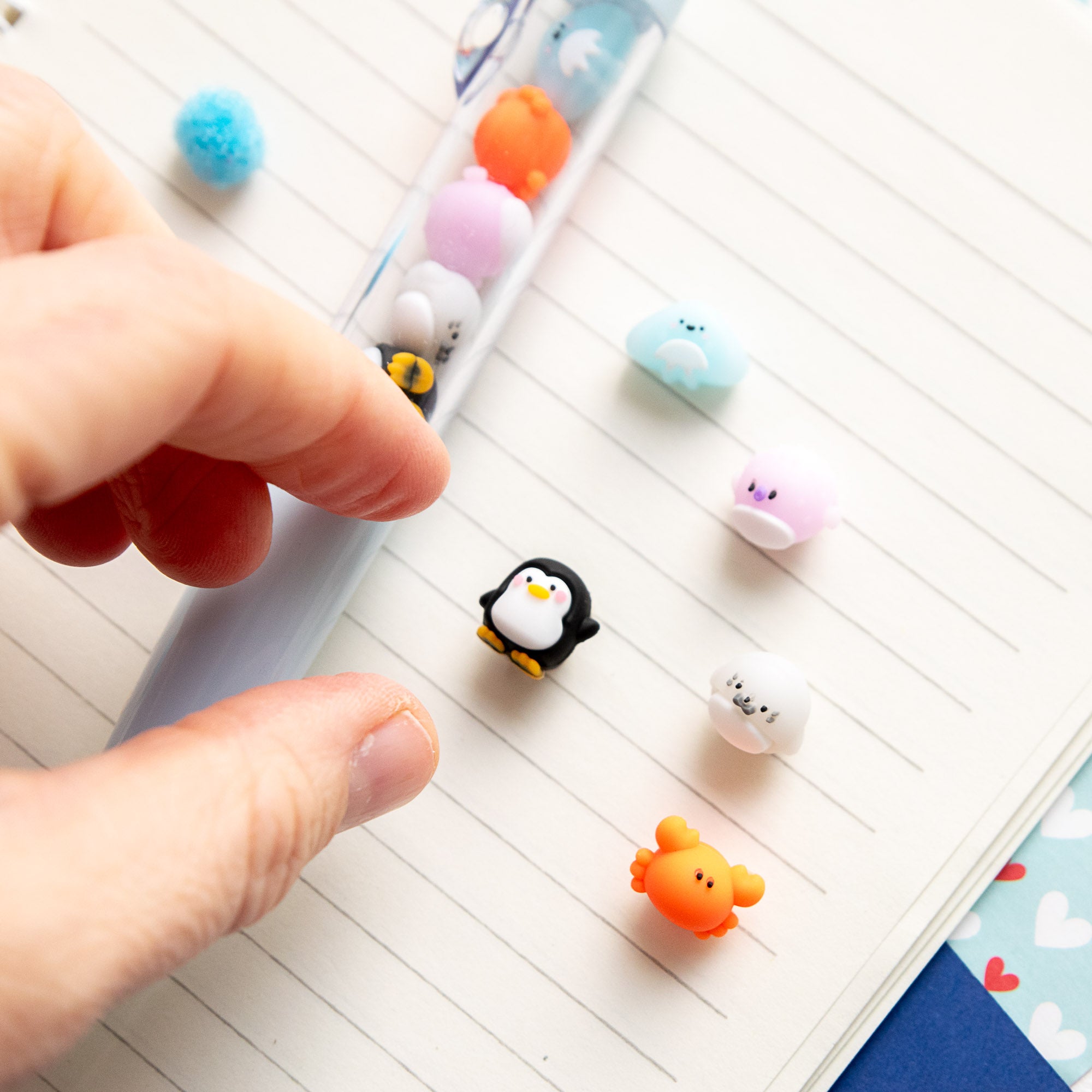 Kawaii-Stift – Mini-Fast-Food-Figuren