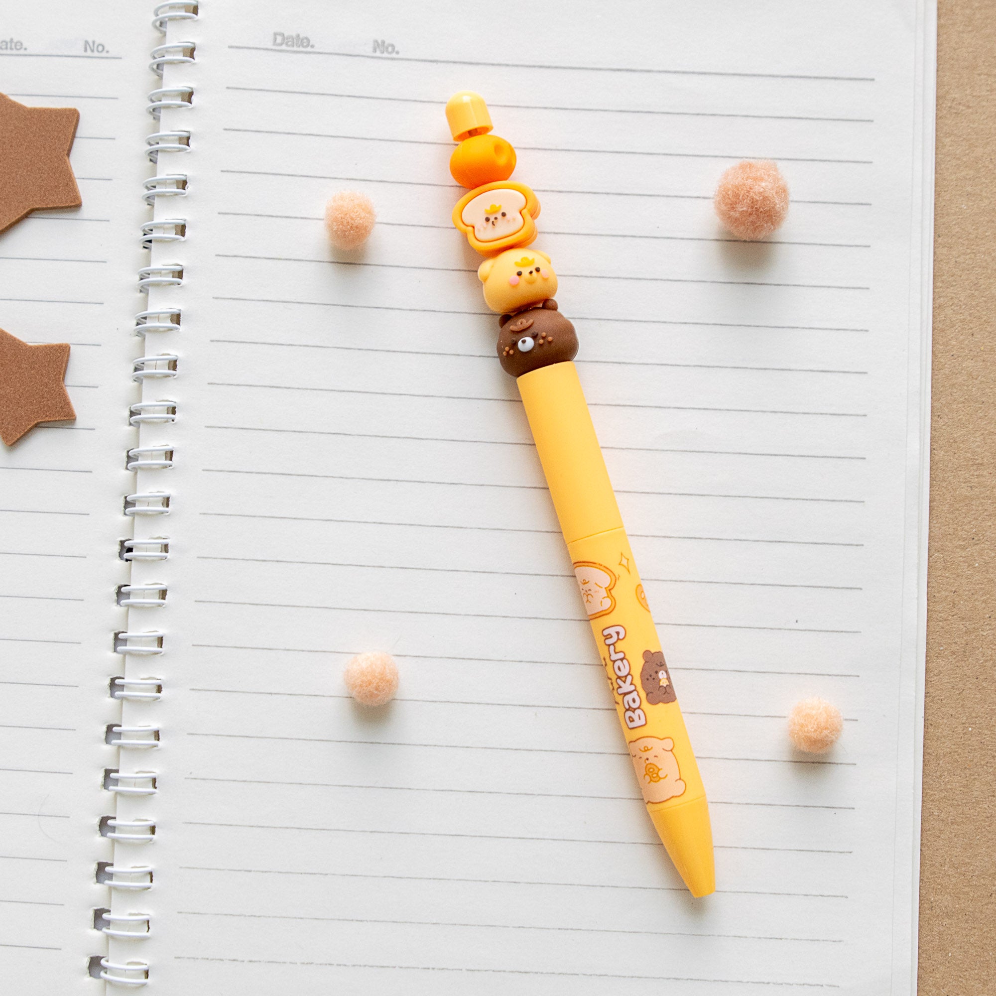 Kawaii-Stift – Mini-Katzenfiguren (gestapelt)