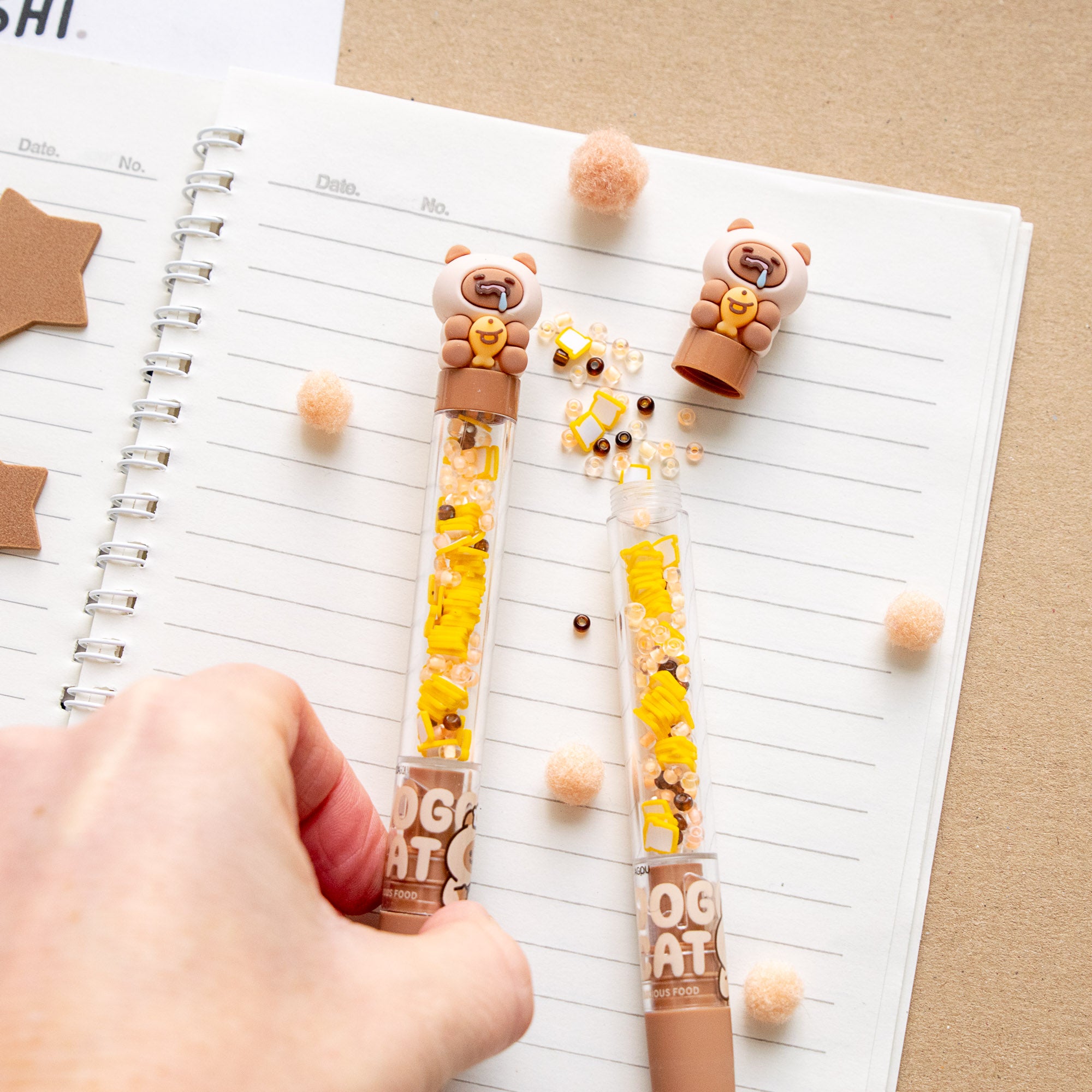 Kawaii Kristall-Gelstift – Einhorn &amp; Glitzer