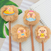 Stylo Pompon Capybara