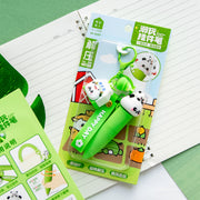 Stylo Porte-clés Kawaii Panda & Brique de lait