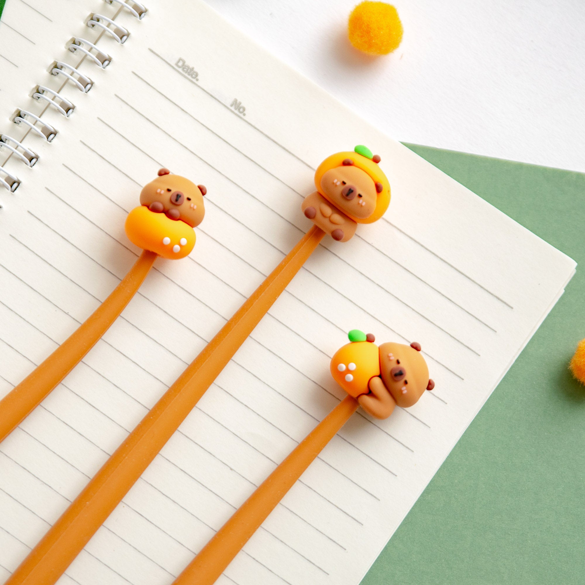 Stylo Souple à Secouer - Capybara