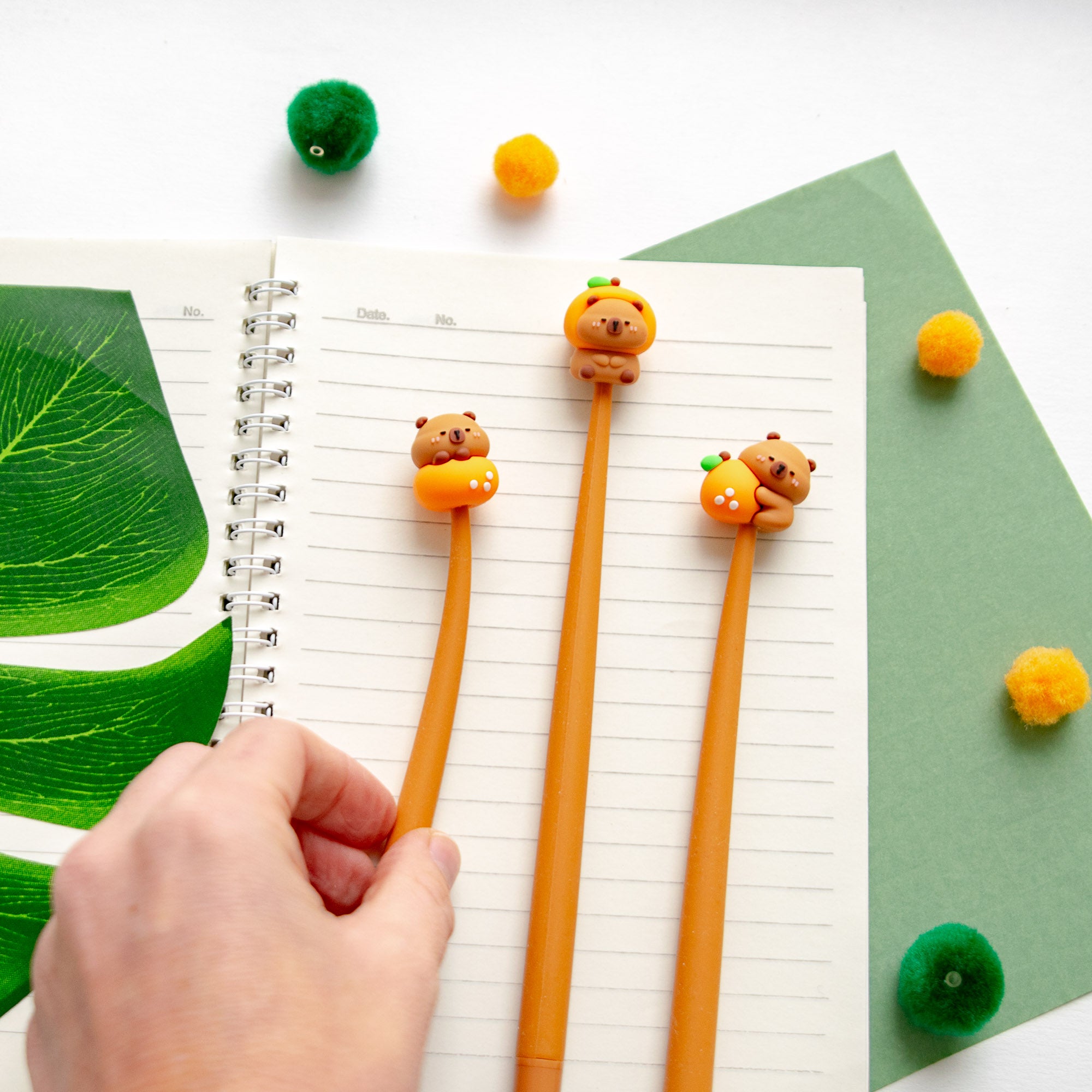 Stylo Souple à Secouer - Capybara