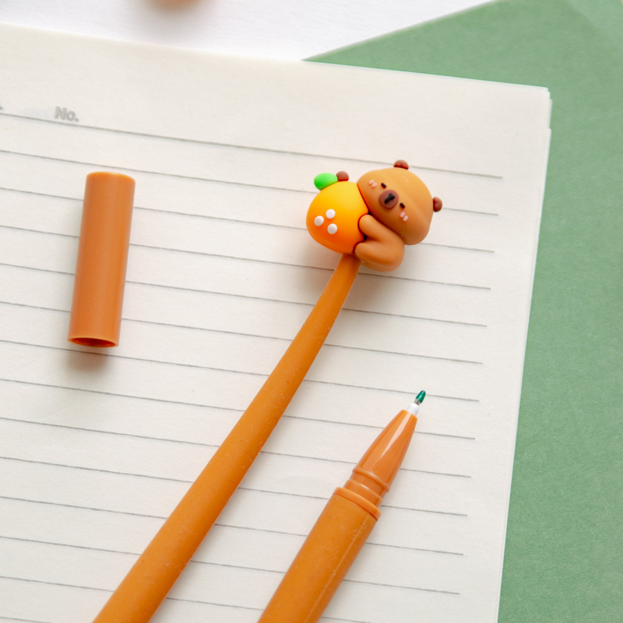 Stylo Souple à Secouer - Capybara