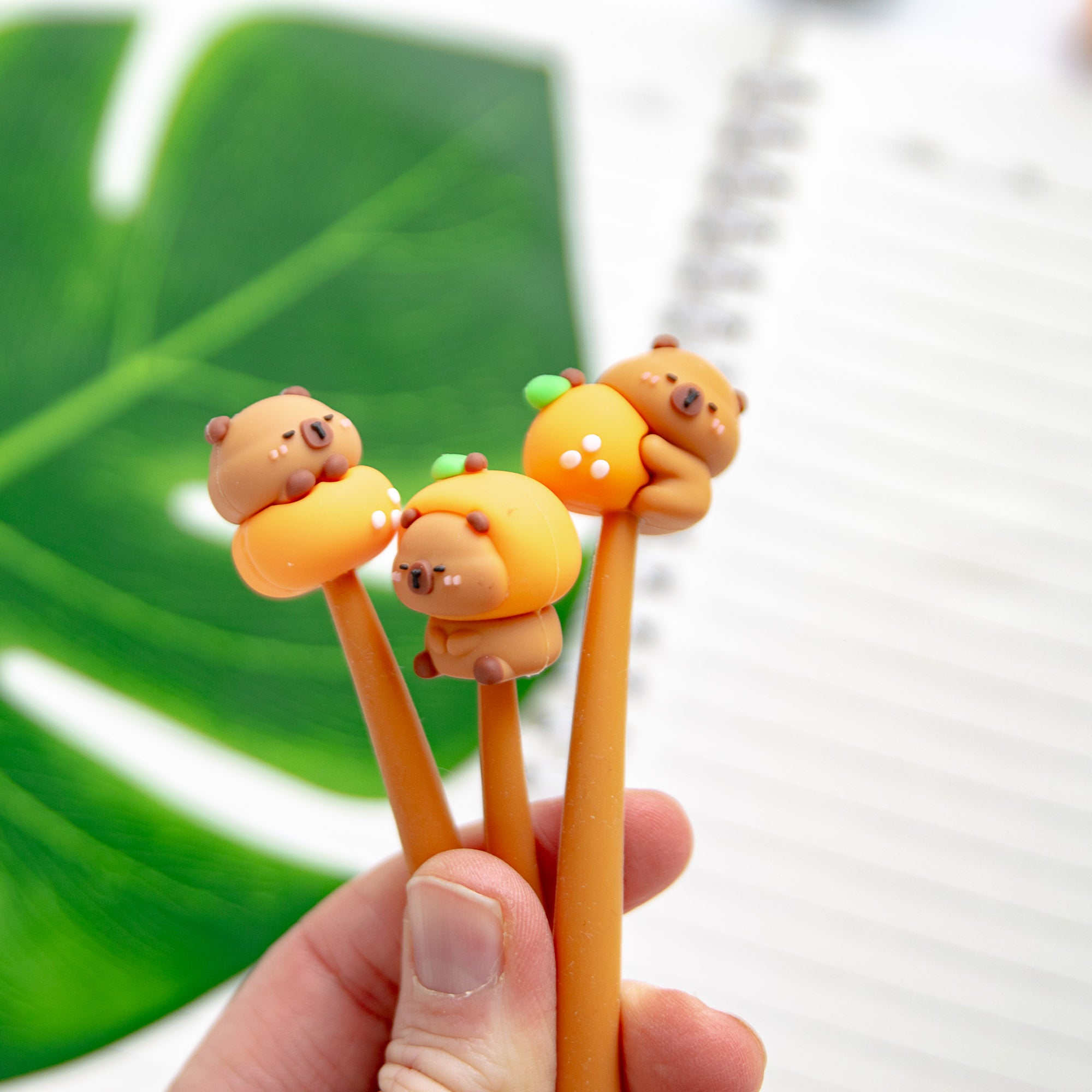 Stylo Souple à Secouer - Capybara