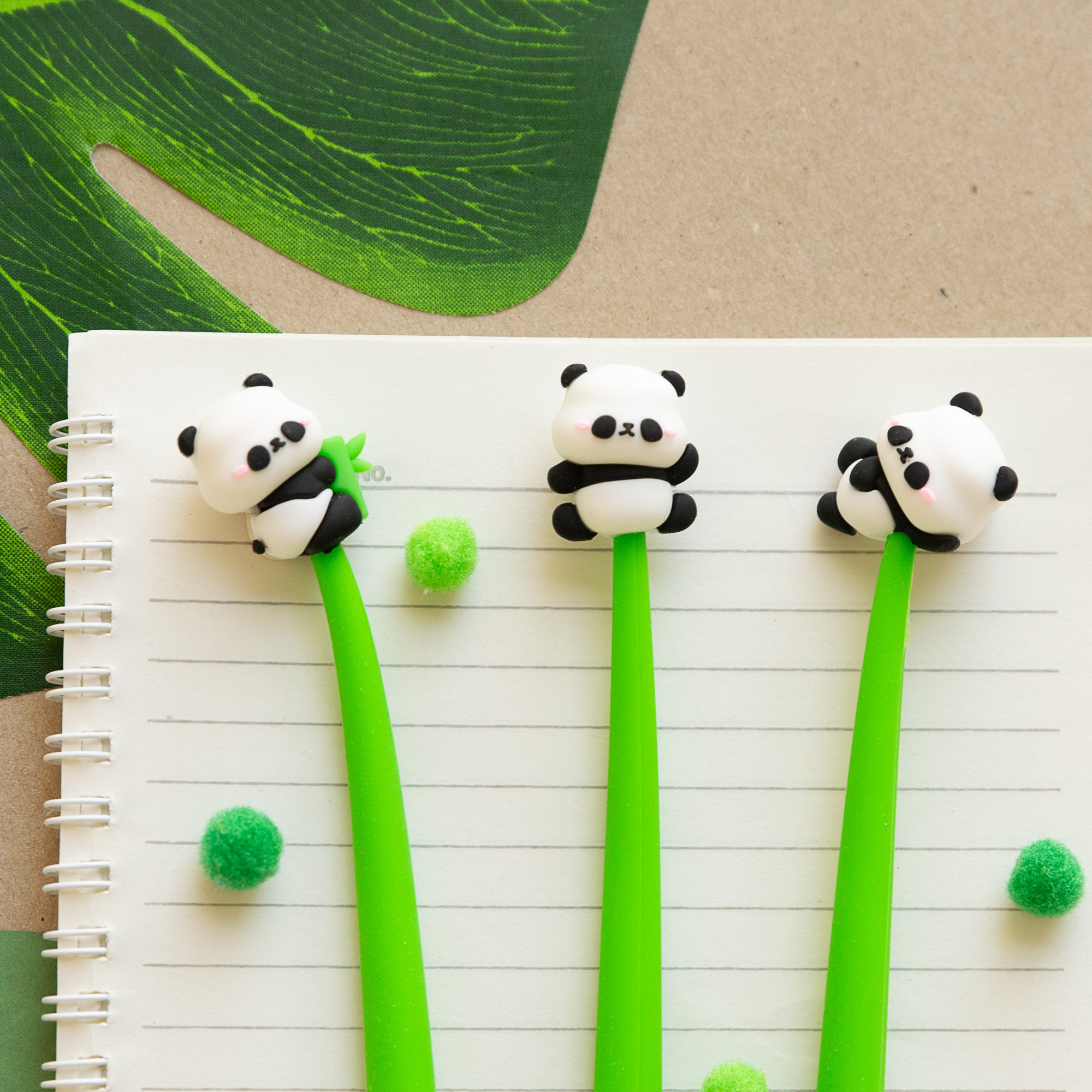 Stylo Souple à Secouer - Panda