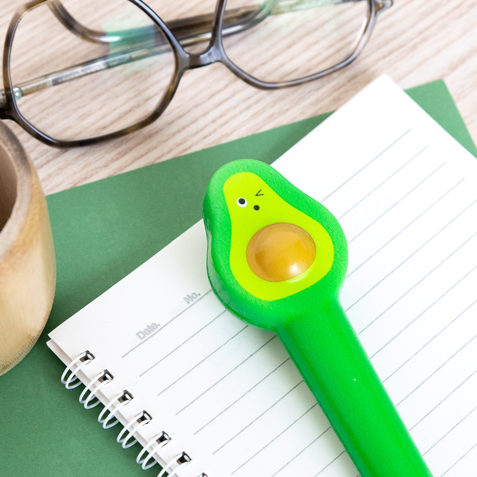 Stylo Squishy Anti-stress Avocat