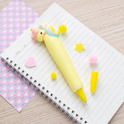 Stylo Squishy Anti-stress Licorne