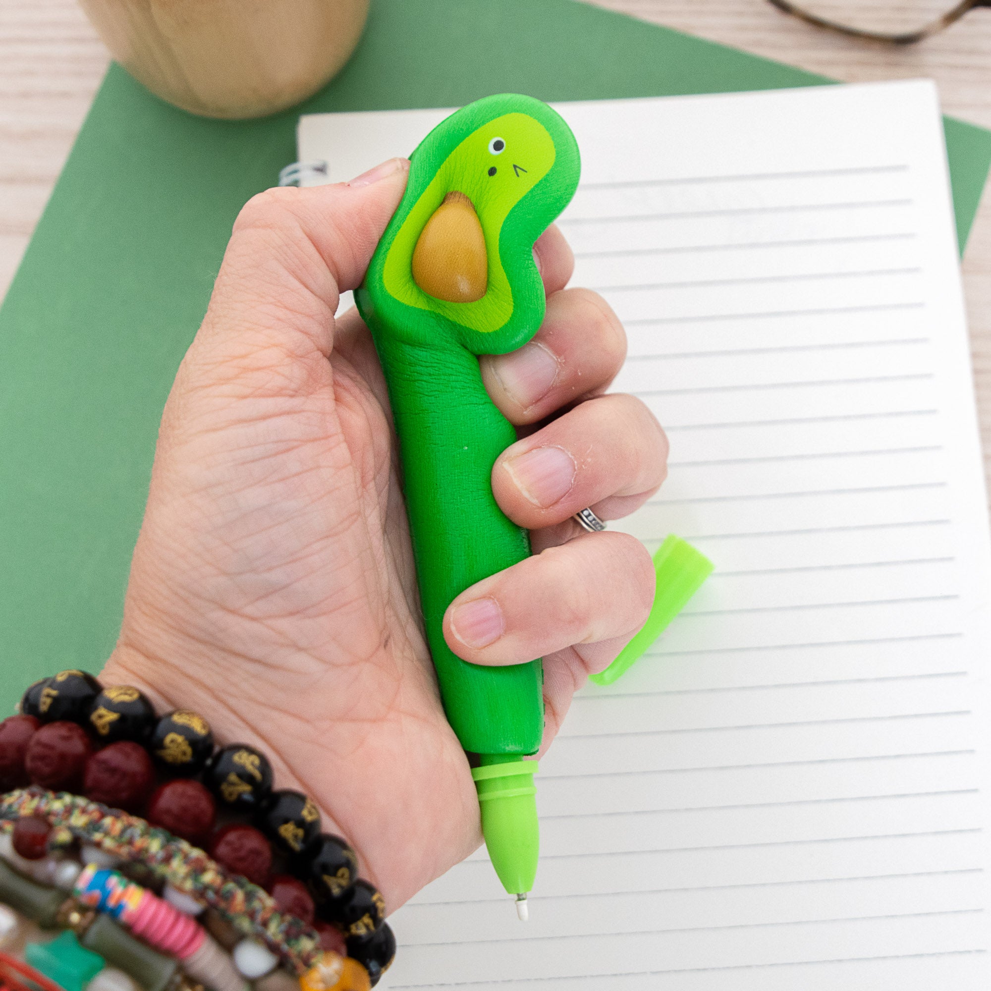 Stylo Squishy Anti-stress Avocat