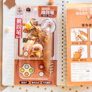 Kawaii Capybara Wrap Schlüsselanhänger Stift