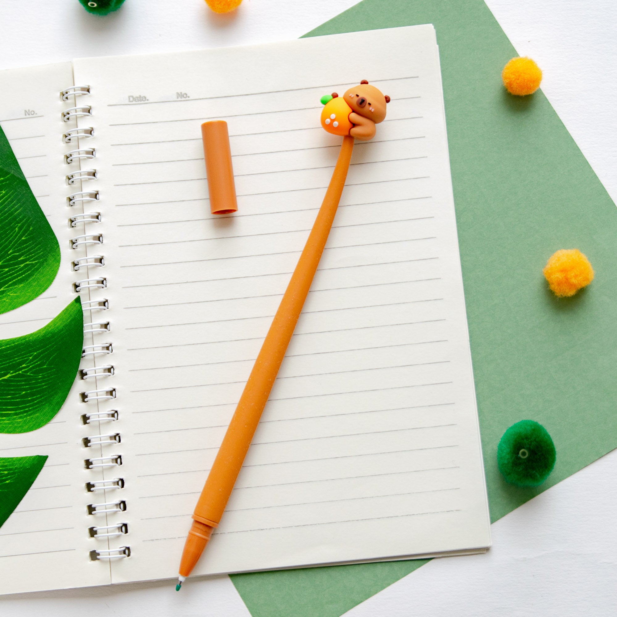 Stylo Souple à Secouer - Capybara