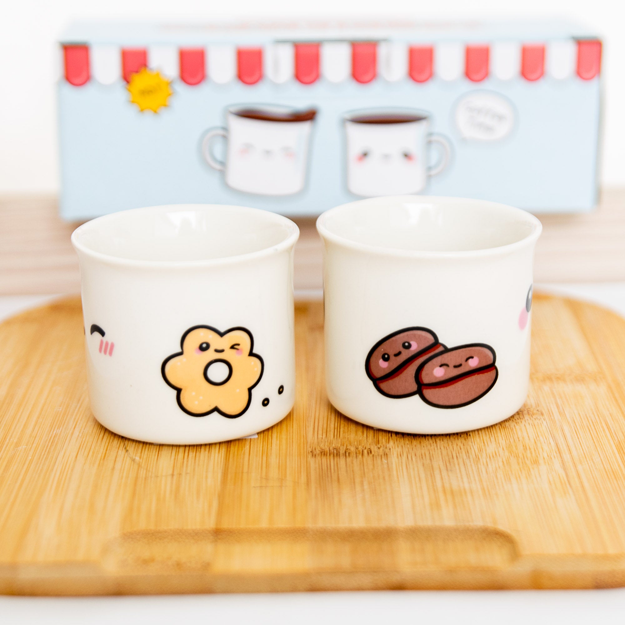 Duo de Tasses à café  Kawaii