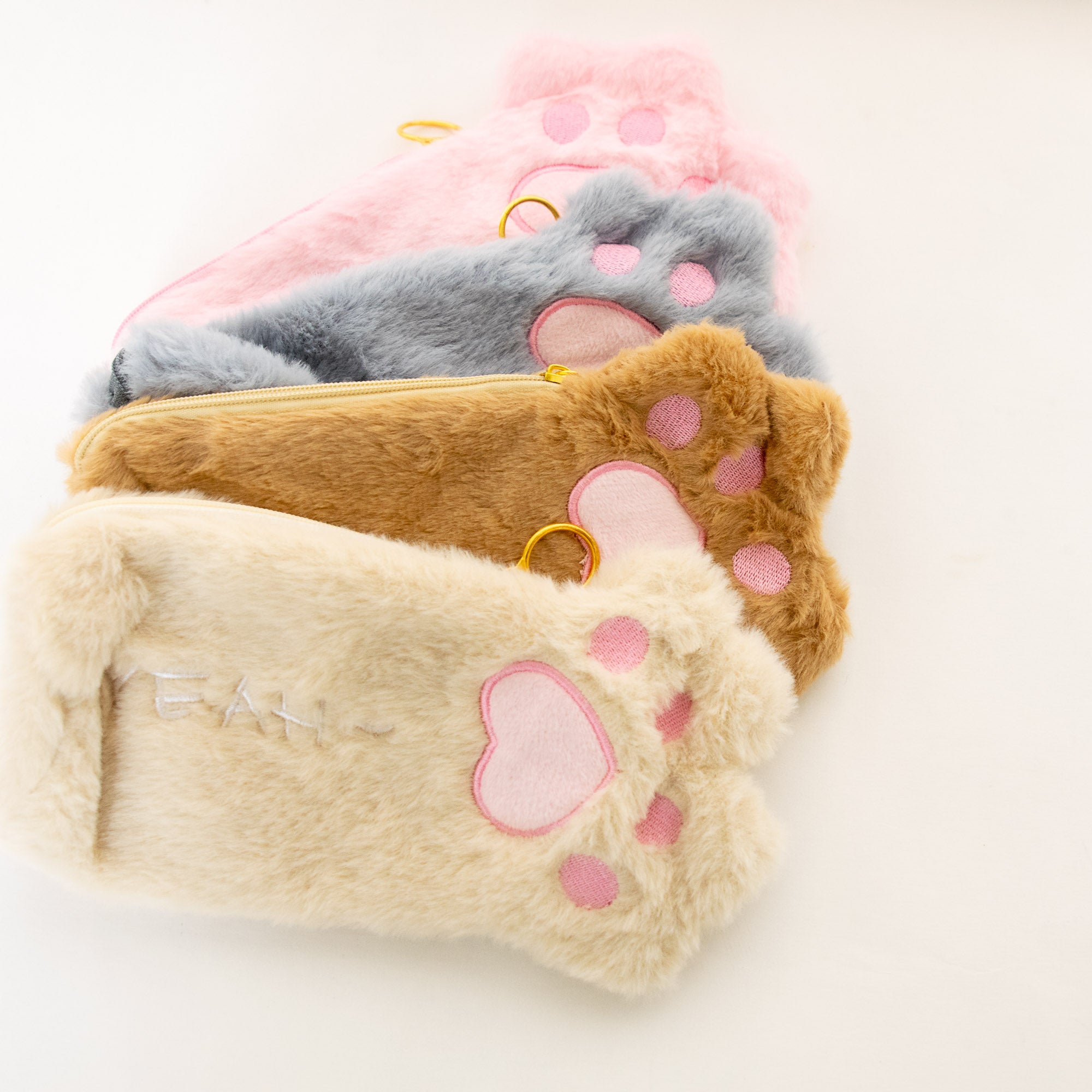 Trousse Peluche Patte de Chat
