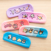 Trousse Fine en Silicone avec Charms