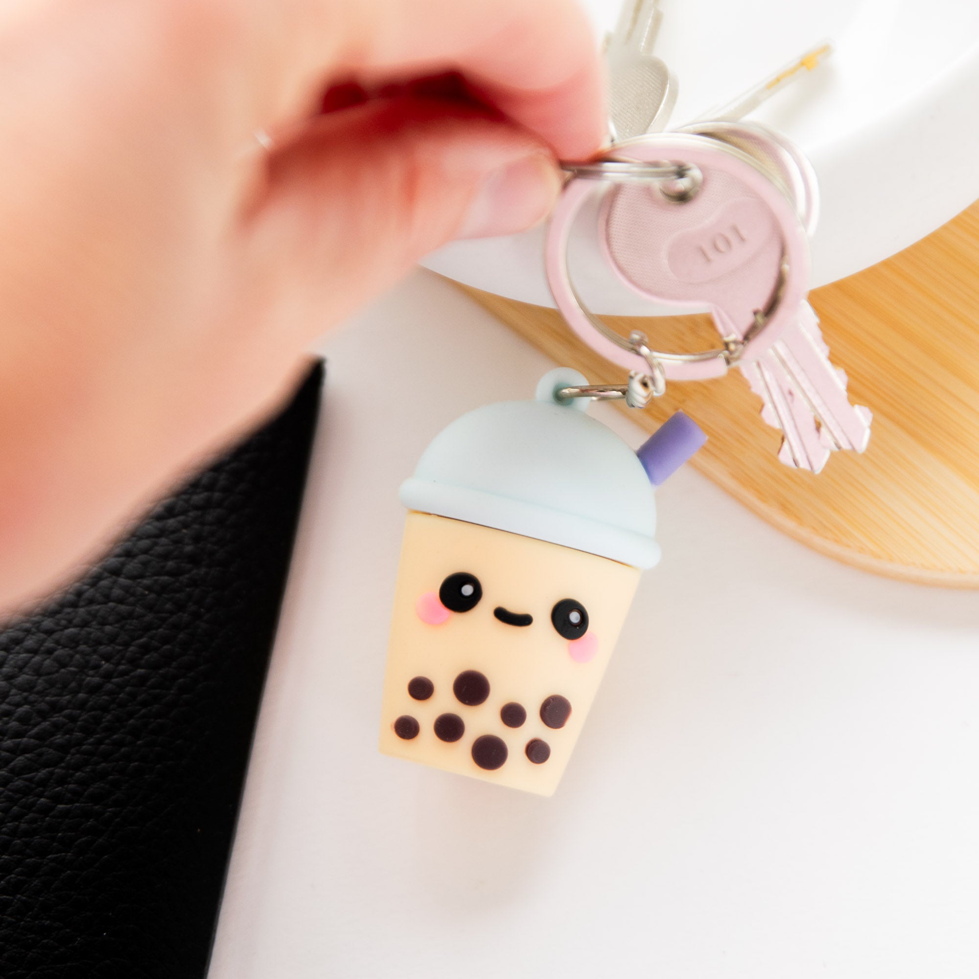 Kawaii Wendy de Octopus Sleutelhanger