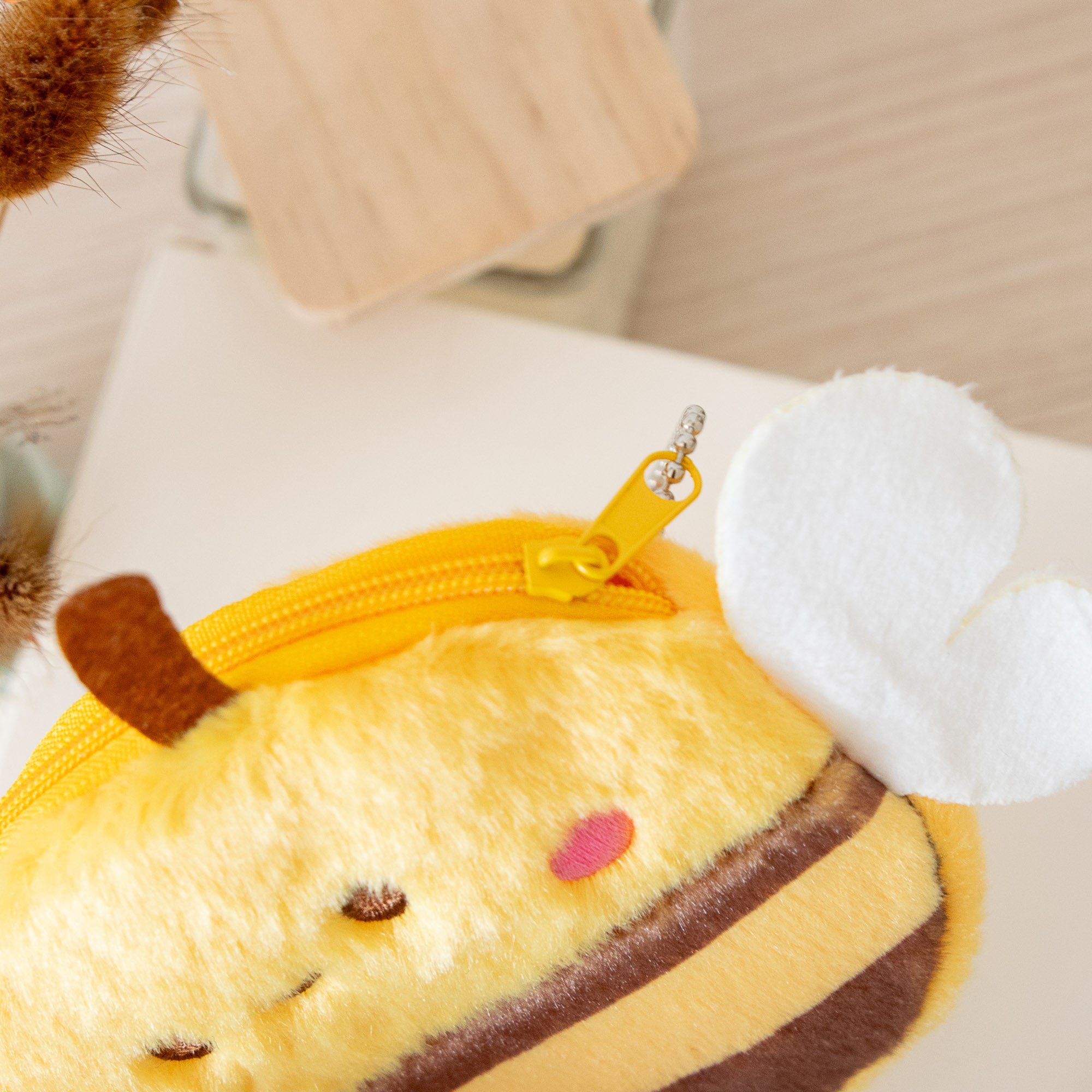 Geldbörse aus Plüschkatze