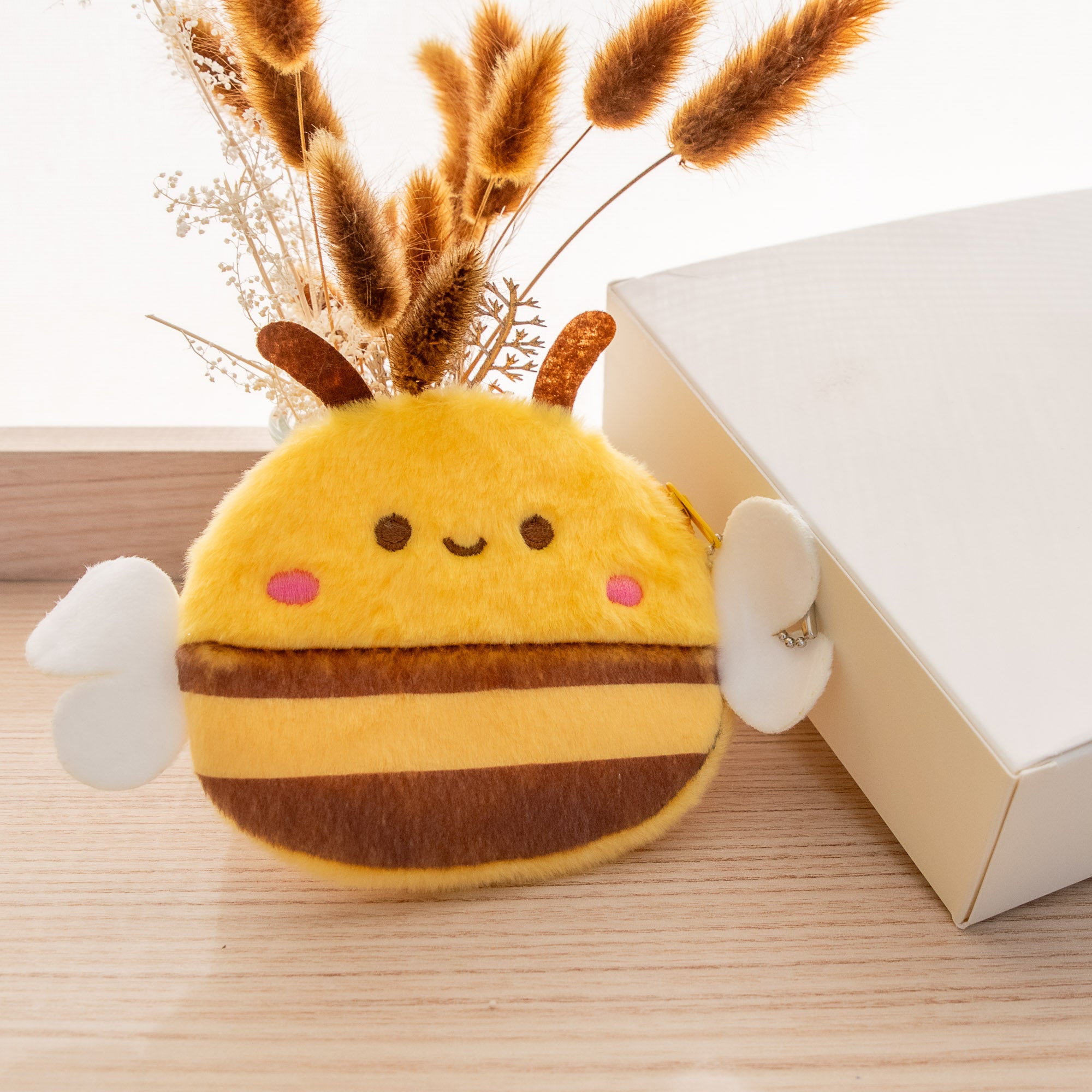 Porte Monnaie Peluche Abeille