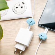 Protège-câble Kawaii USB Nuage