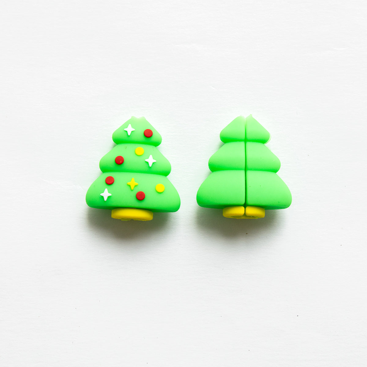 Protège-câble Kawaii USB Sapin de Noël