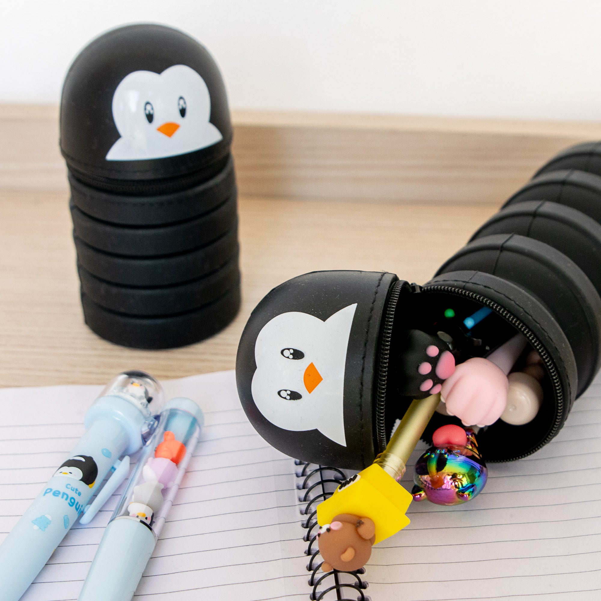 Trousse Silicone Pliable - Pingouin
