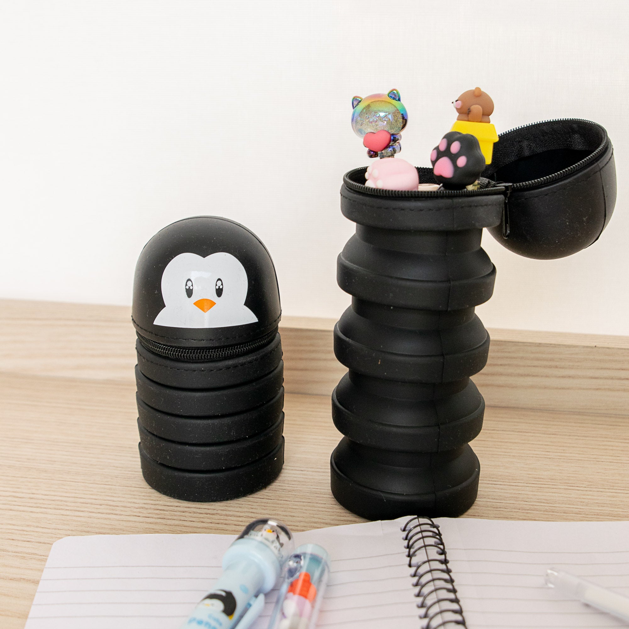 Trousse Silicone Pliable - Pingouin